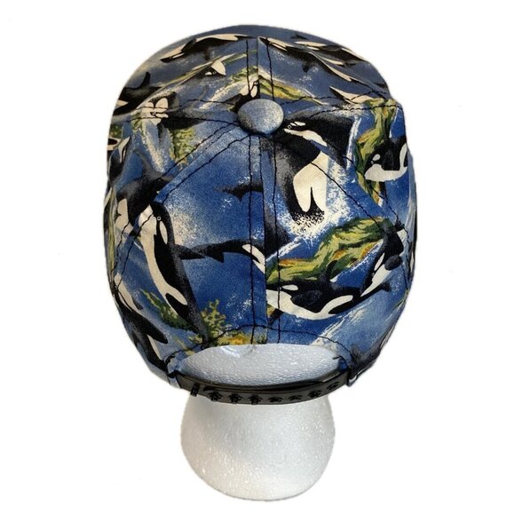 Vintage Orca Killer Whale Made In USA Snapback Hat Infiniti Chic OSFM - Picture 4 of 7